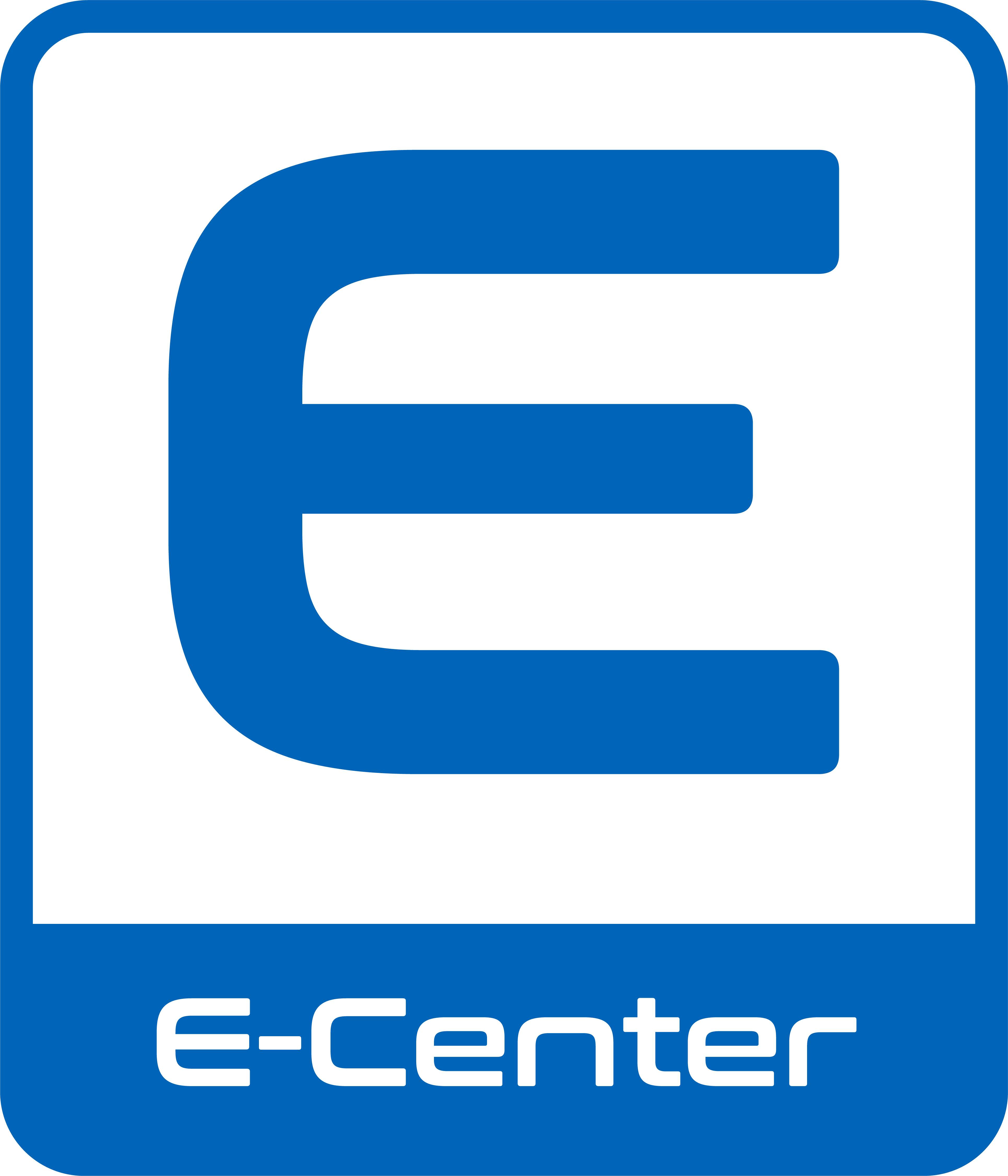 E-Center azul