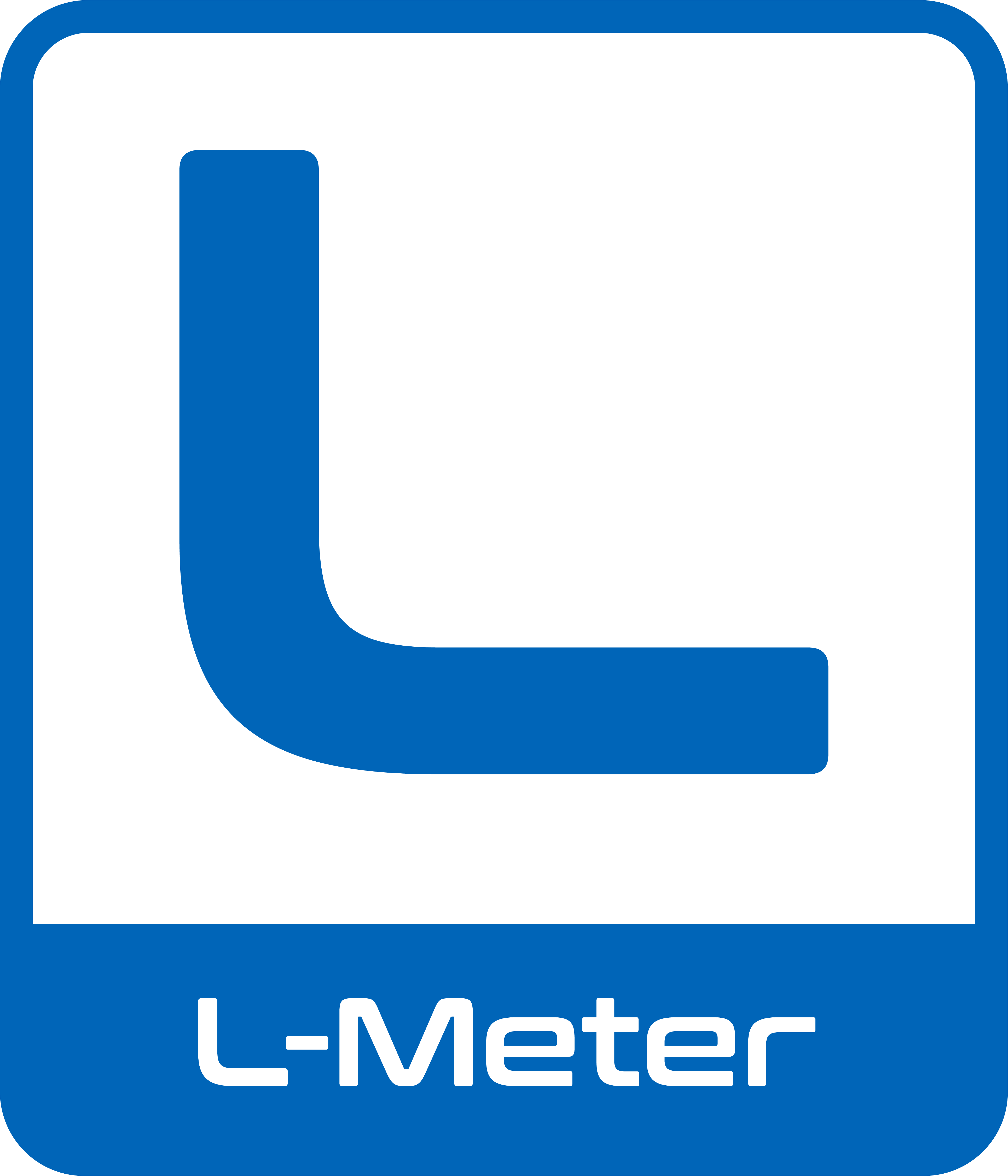 L-Meter azul