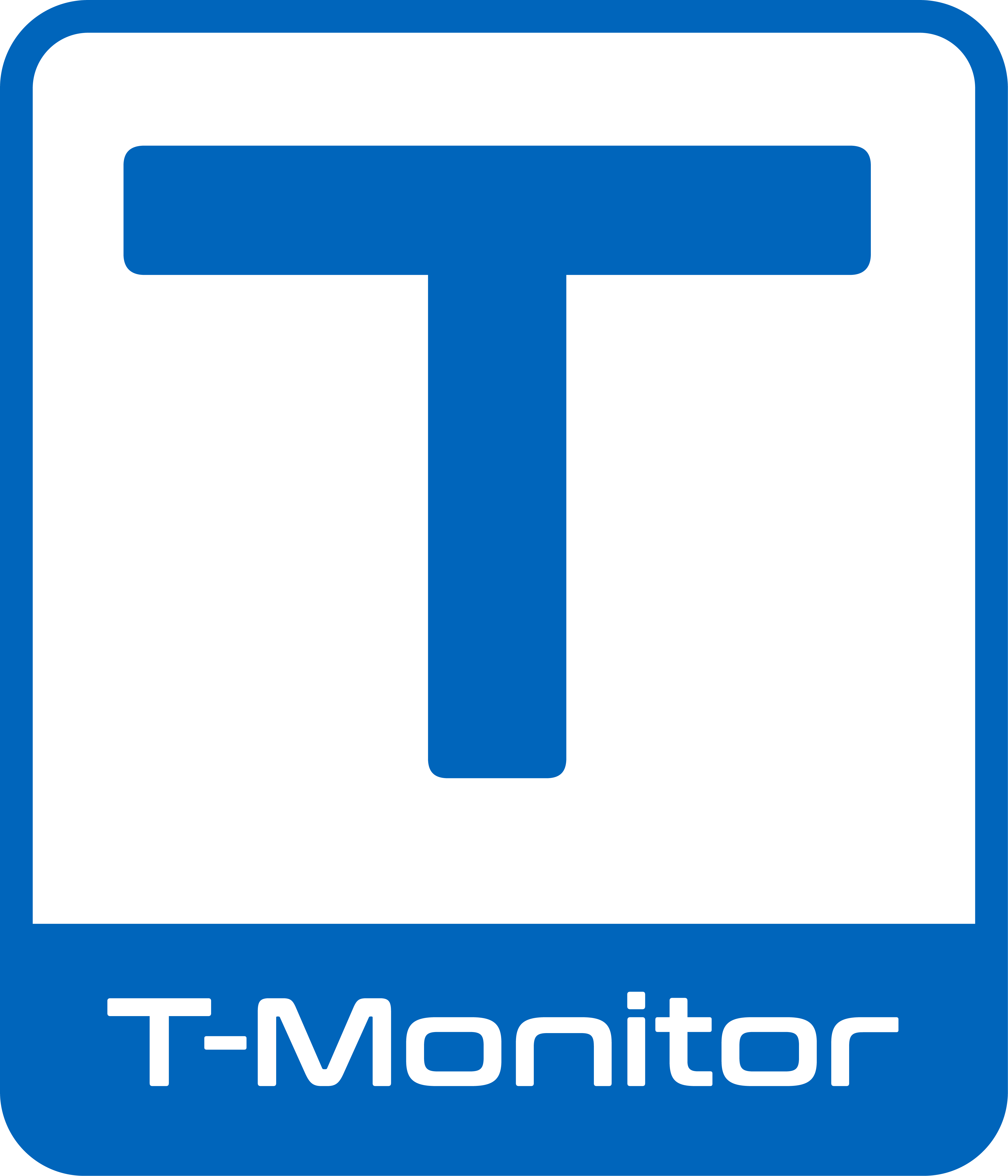 T-Monitor azul