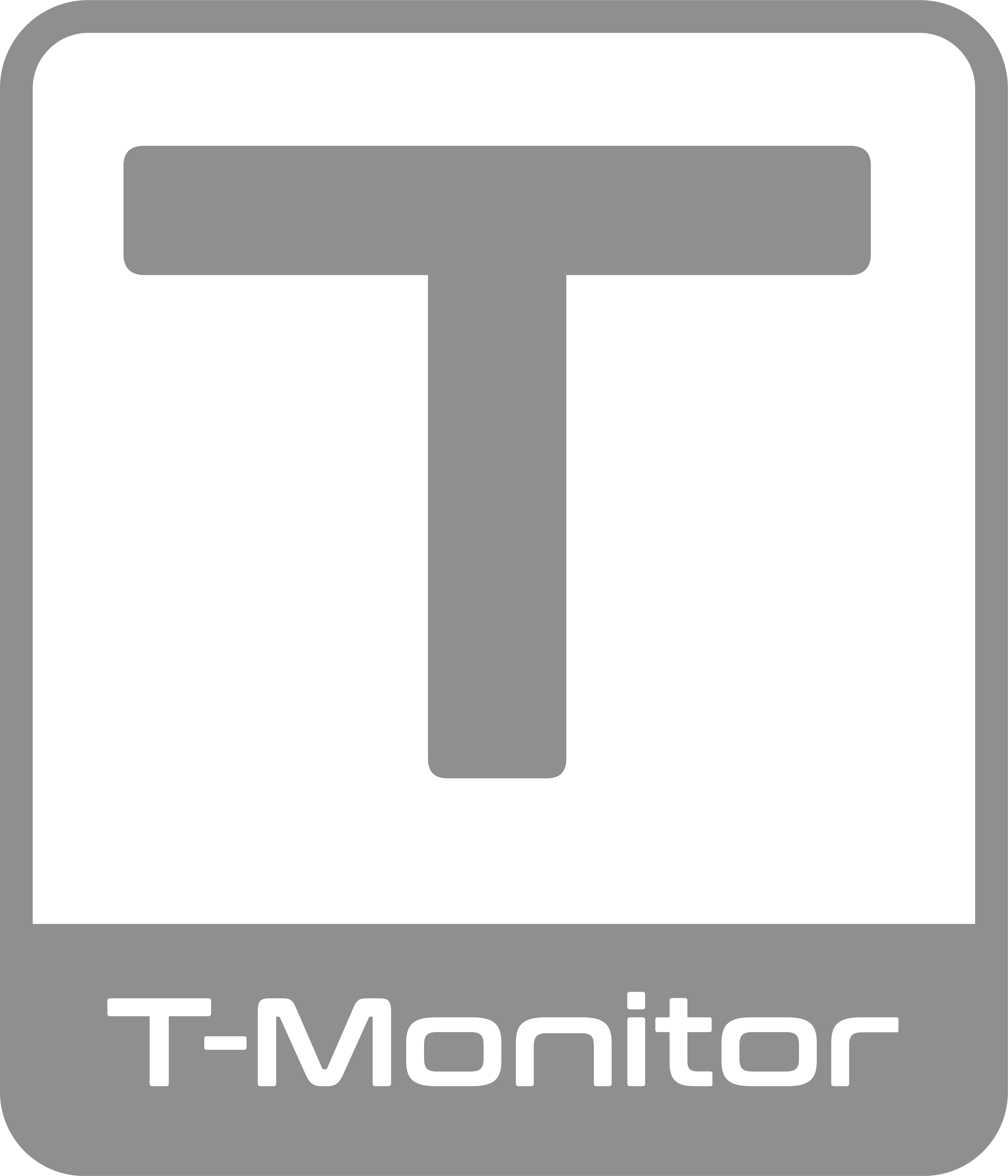 T-Monitor gris